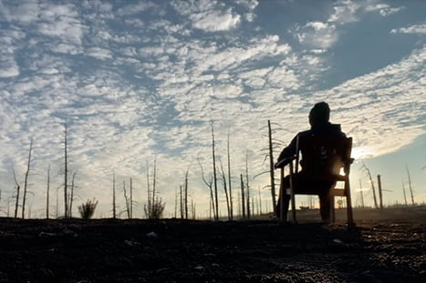 watch the sunset in good weather