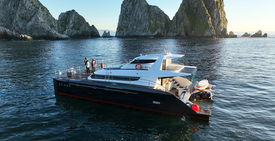 12-seat VIP class catamaran