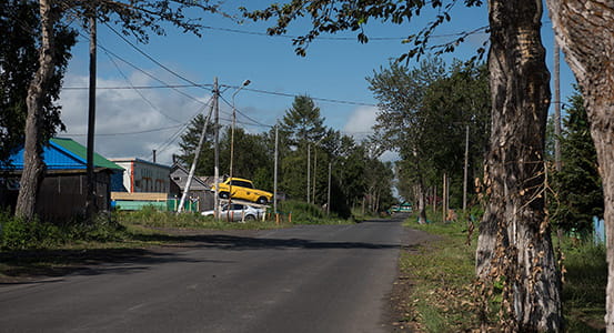Klyuchi village