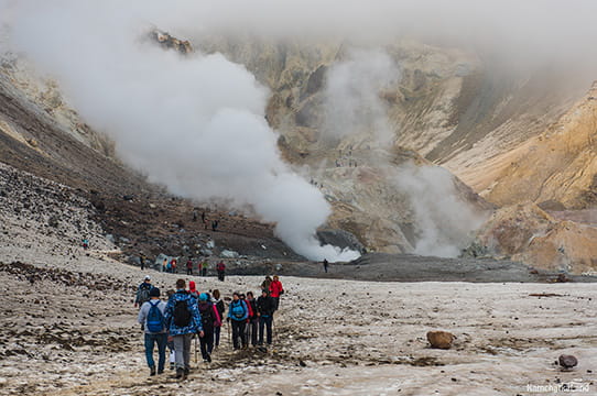 summer holiday in Kamchatka.