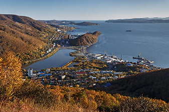 autumn colors from the viewpoint