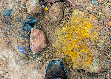 bright rock colours