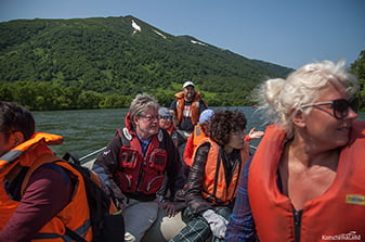 seating in rafts of 8 people each