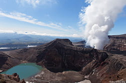 Excursion to Gorely volcano