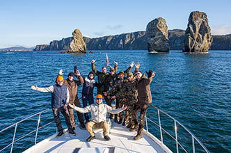 boat trip on a yacht