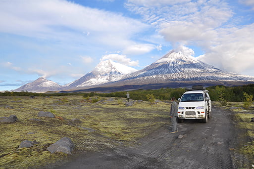 The highest active volcano in Eurasia – Klyuchevskaya Sopka