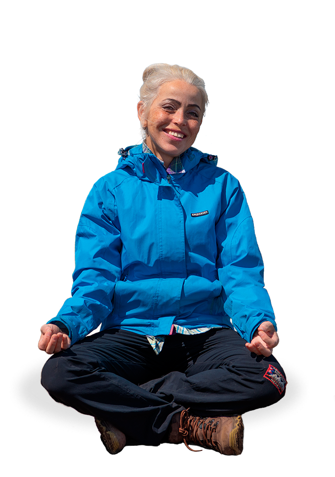 yoga instructor in Kamchatka.