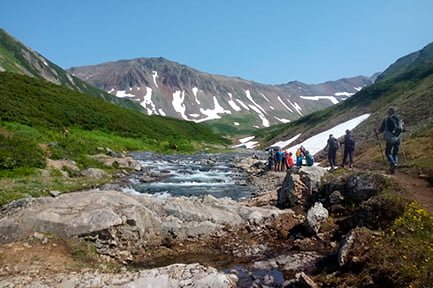 road to the waterfall
